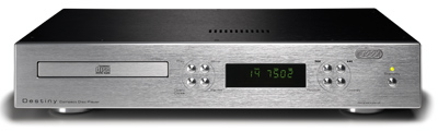 The Front On View of The Destiny CD Player